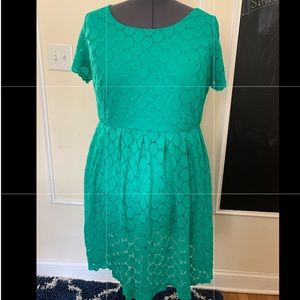 RONNI NICOLE GREEN DRESS